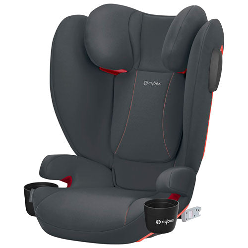 Solution B2-Fix+ Lux Booster Seat - Steel Grey