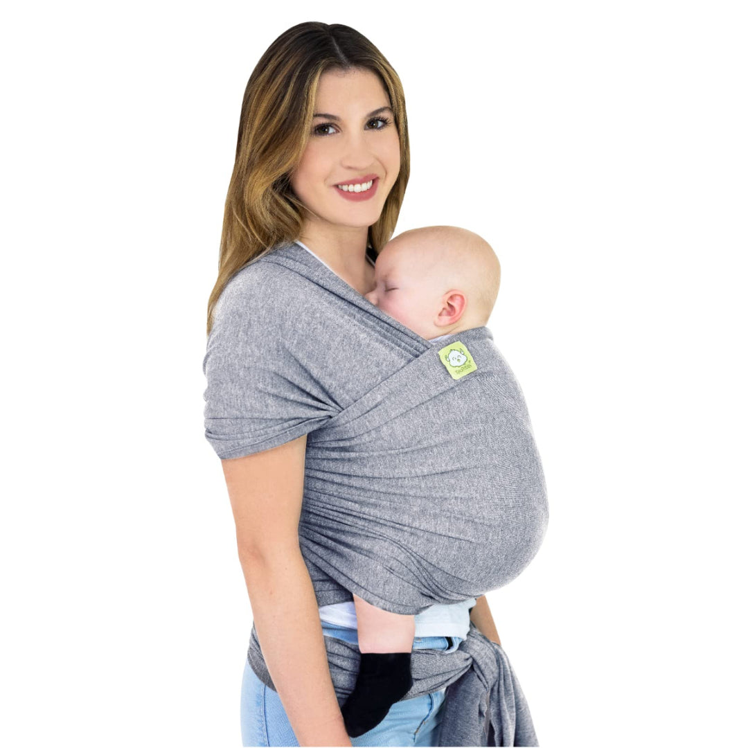 Baby Wrap Carrier - Heather Grey | Rebelstork