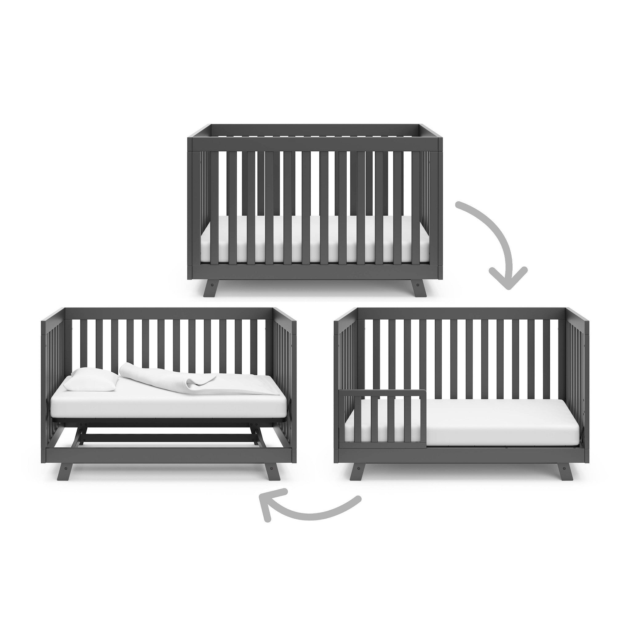 Beckett 3 in 1 2025 crib white